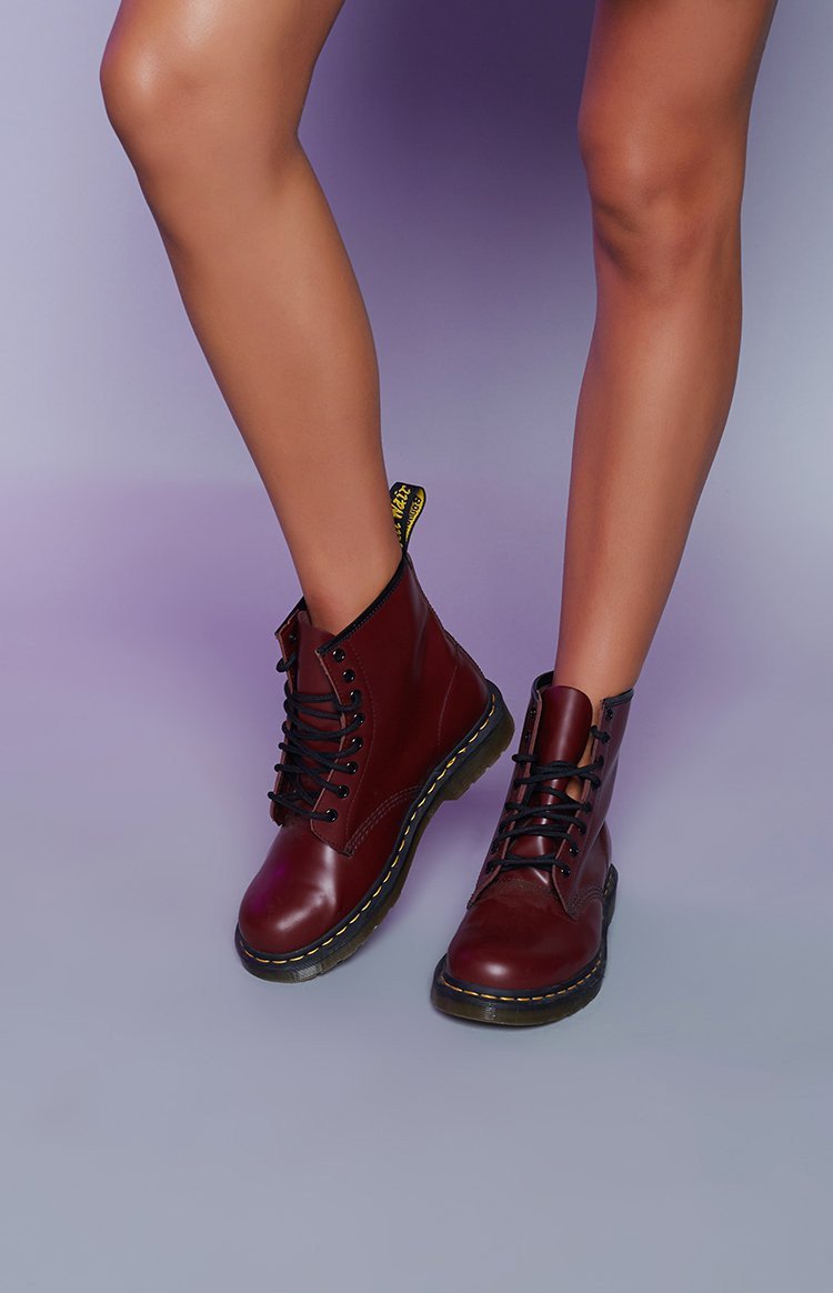 Dr. Martens 1460 Boot Cherry Red Smooth Image
