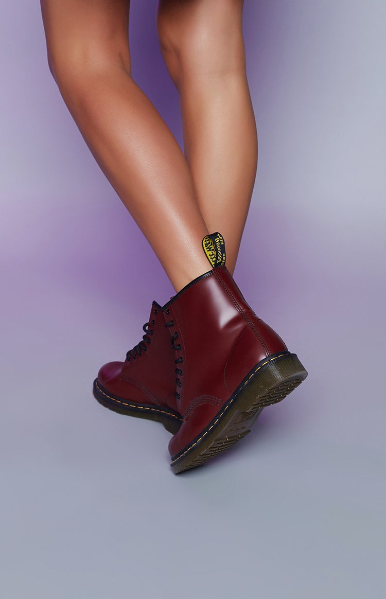 Dr. Martens 1460 Boot Cherry Red Smooth Image