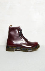 Dr. Martens Pascal 8 Eye Vegan Boot Cherry Image