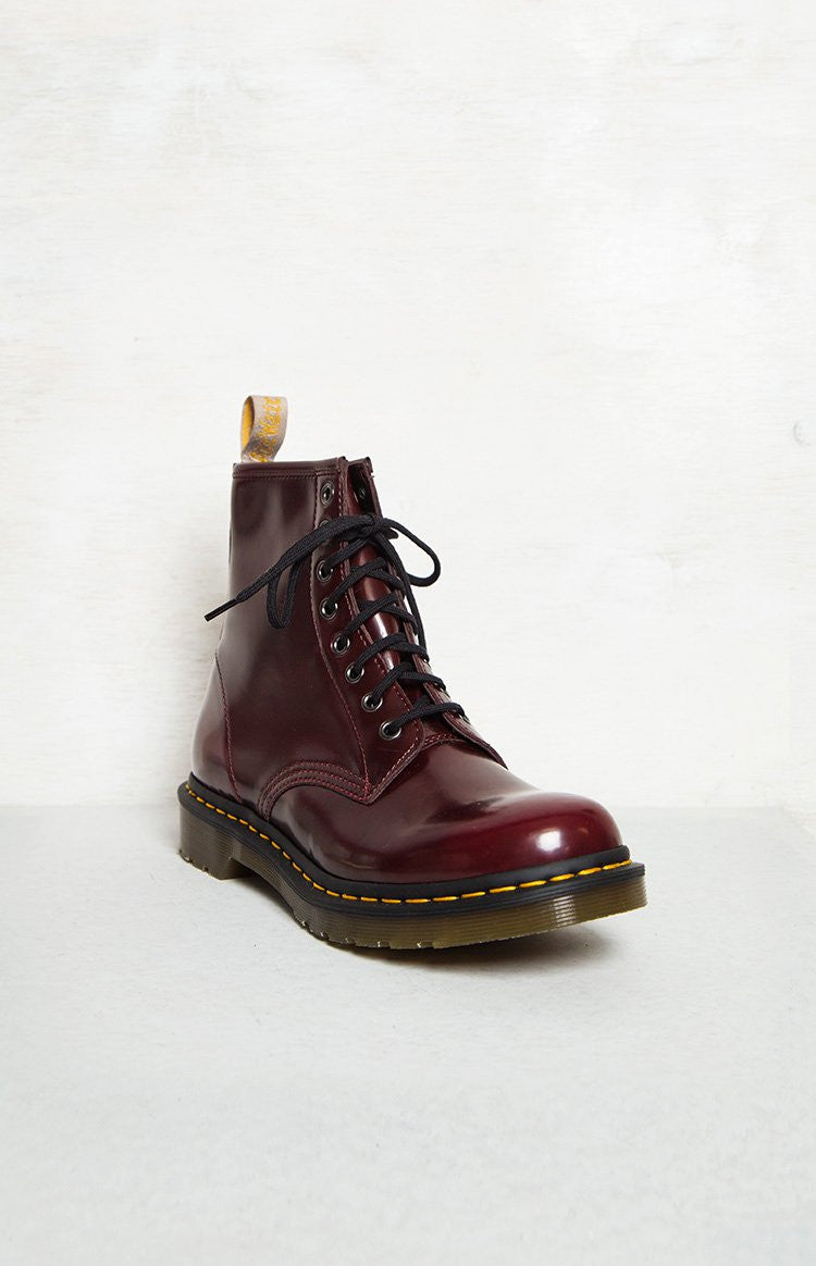 Dr. Martens Pascal 8 Eye Vegan Boot Cherry Image