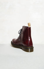 Dr. Martens Pascal 8 Eye Vegan Boot Cherry Image