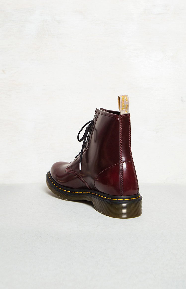 Dr. Martens Pascal 8 Eye Vegan Boot Cherry Image