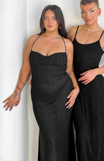 Elysium Black Maxi Dress Image