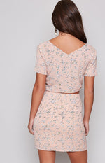 Allie Floral Two Piece Set Pink Image