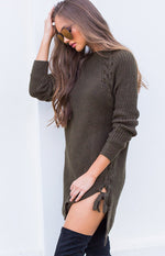 Cardinal Jumper Dress Khaki Image