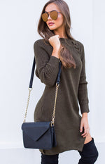 Cardinal Jumper Dress Khaki Image
