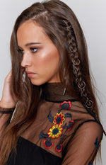 Sequence Hair Rings Gold Image