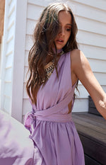Aurora Maxi Dress Lilac Image