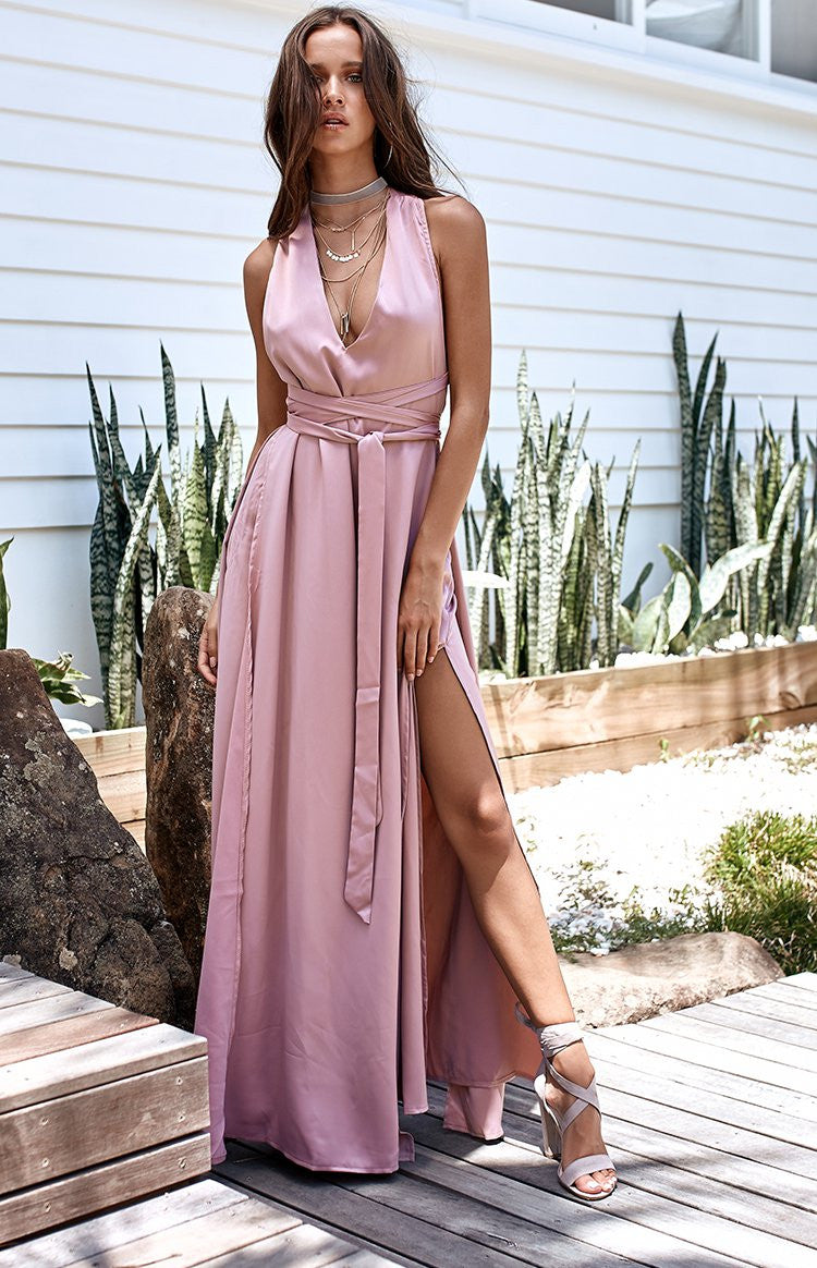 Benson Maxi Dress Pink Musk Image