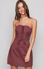 Fire Starter Party Dress Wine Image