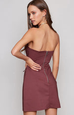 Fire Starter Party Dress Wine Image