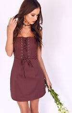Fire Starter Party Dress Wine Image