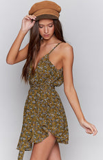 Mia Dress Golden Botanic Image