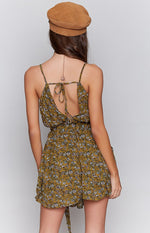 Mia Dress Golden Botanic Image