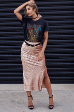 Aster Maxi Skirt Champagne Image