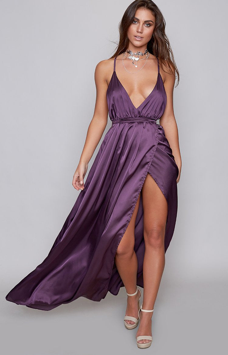 Pandora Maxi Dress Amethyst Image