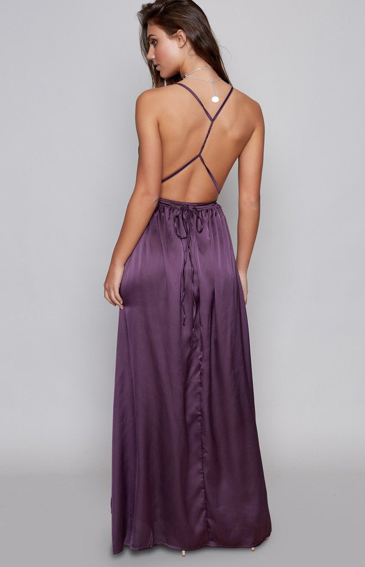 Pandora Maxi Dress Amethyst Image