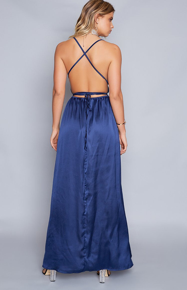 Pandora Maxi Dress Midnight Image