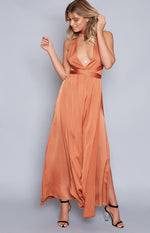 Benson Maxi Dress Rust Image