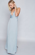 Benson Maxi Dress Stone Blue Image
