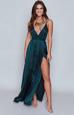 PRE ORDER Pandora Maxi Dress Teal Image