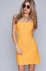 Sally Dress Mustard Image