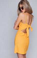 Sally Dress Mustard Image